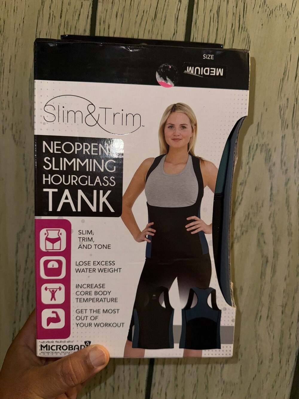 Slim & Trim Neoprene Slimming Hourglass Tank Medium